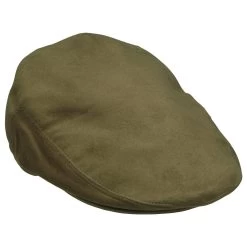 Laksen Mens Belgravia Moleskin Flat Cap