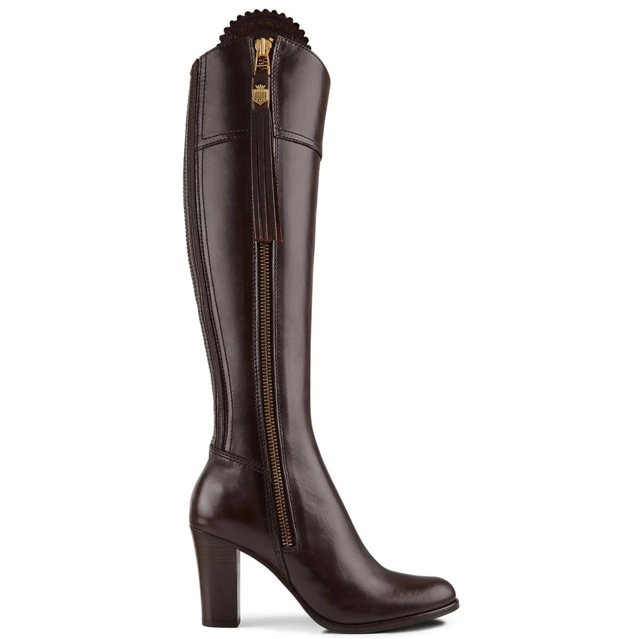 Fairfax & Favor Womens High Heel Regina Boots - Image 3