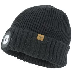 SealSkinz Heydon Waterproof Cold Weather LED Roll Cuff Beanie