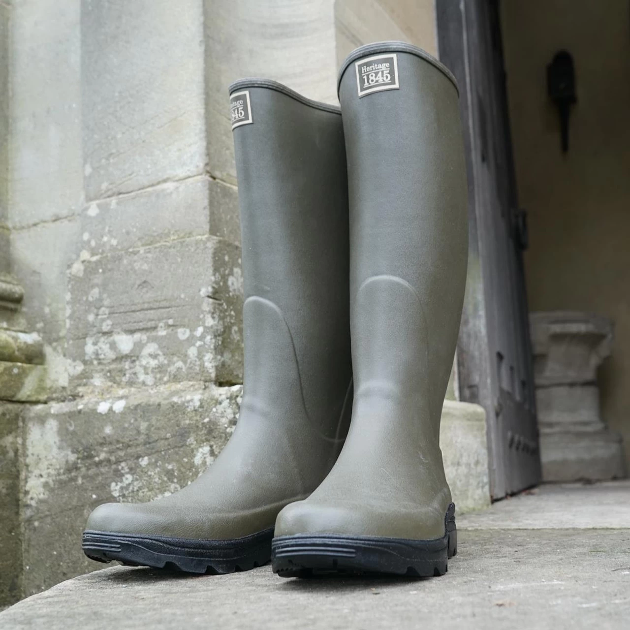 Heritage 1845 Unisex Dinedor Wellington Boots - Image 4