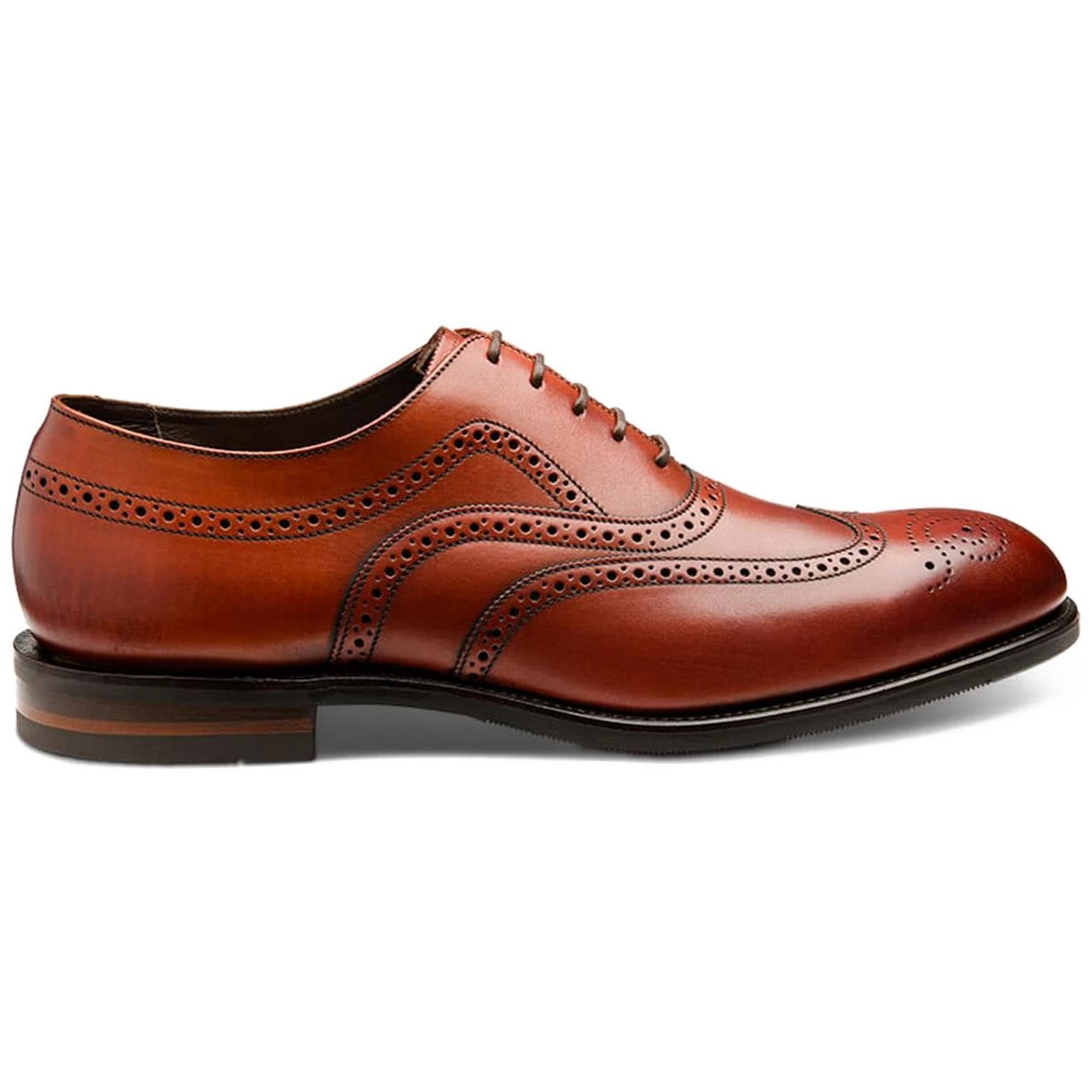 Loake Mens Castlegate Brogue Shoes - Image 2