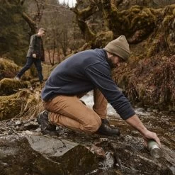 Hoggs Of Fife Mens Islander 1/4 Zip Micro Fleece Sweater