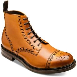 Loake Mens Loxley Brogue Boots