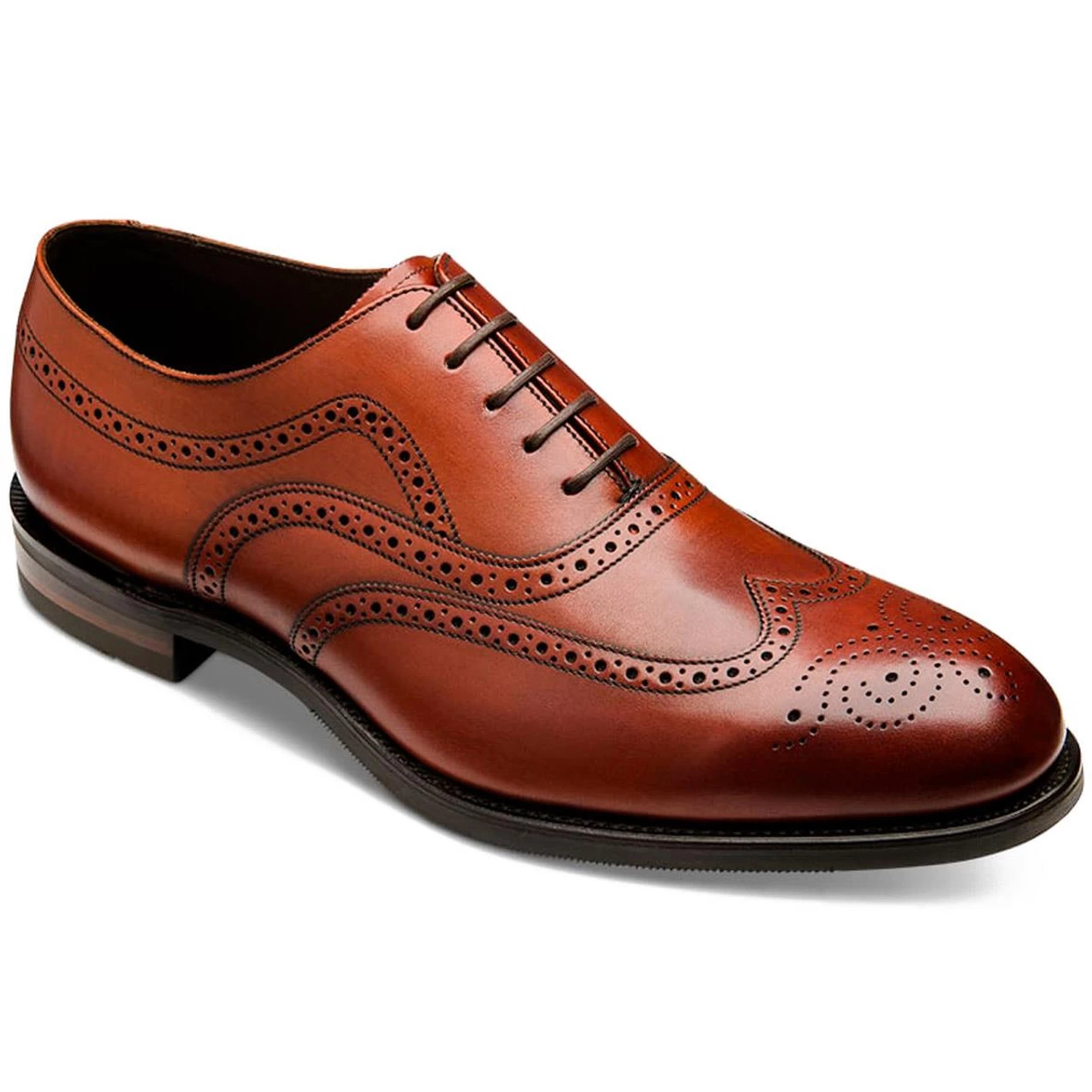 Loake Mens Castlegate Brogue Shoes - Image 4