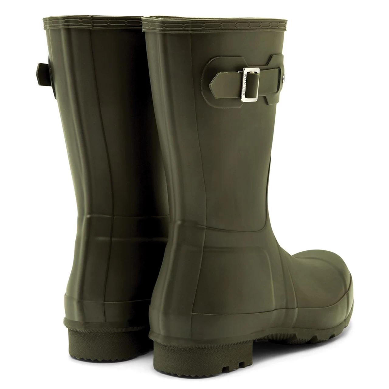 Hunter Mens Original Short Wellington Boots - Image 4