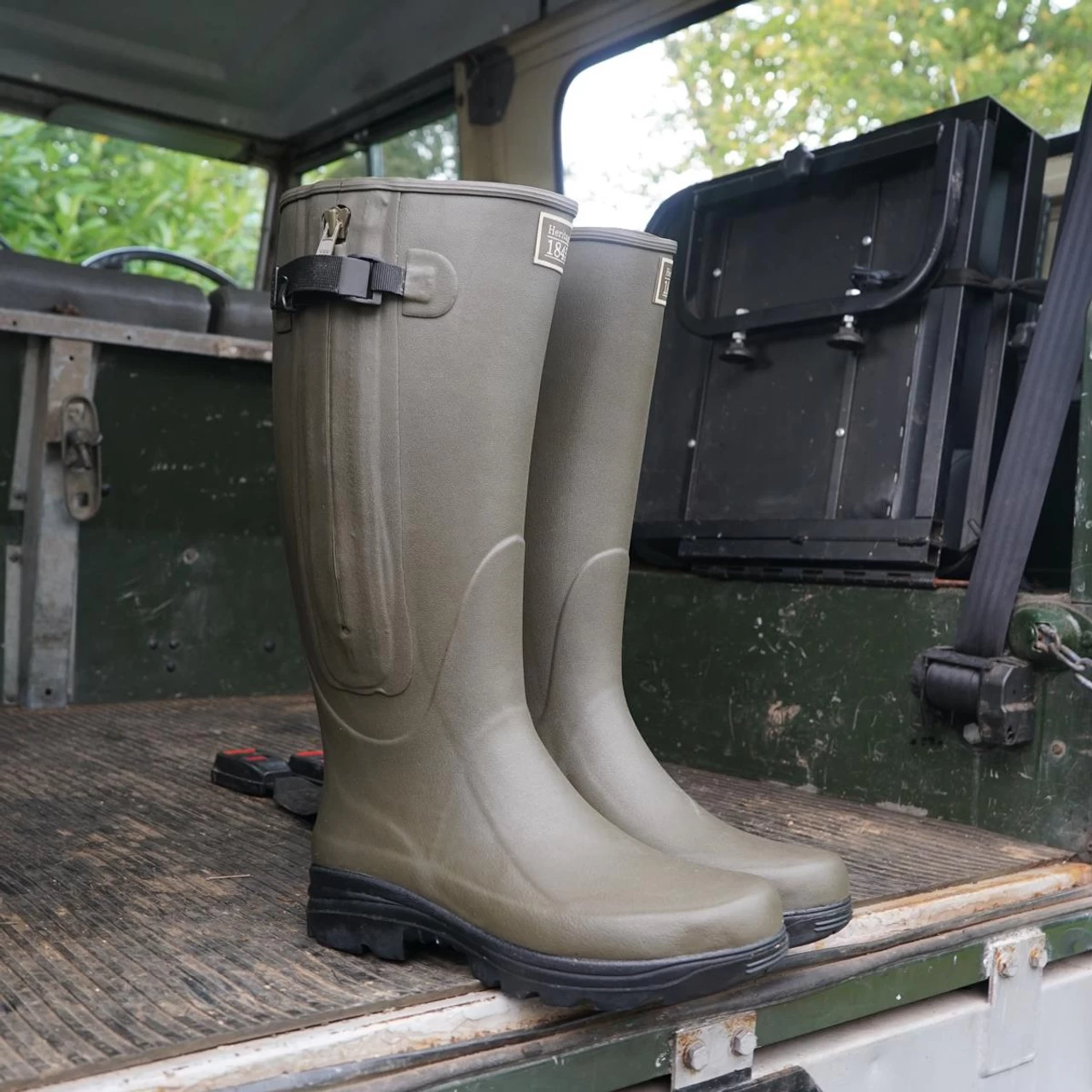 Heritage 1845 Unisex Haywood Neo Wellington Boots - Image 5