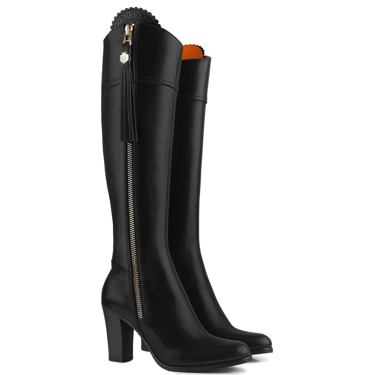 Fairfax & Favor Womens High Heel Regina Boots - Image 4