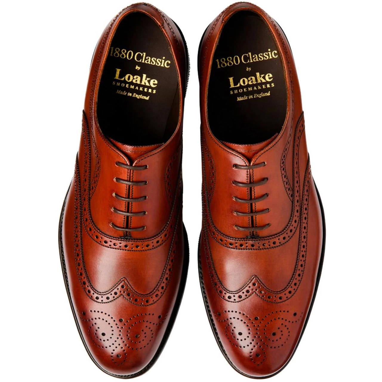 Loake Mens Castlegate Brogue Shoes - Image 7