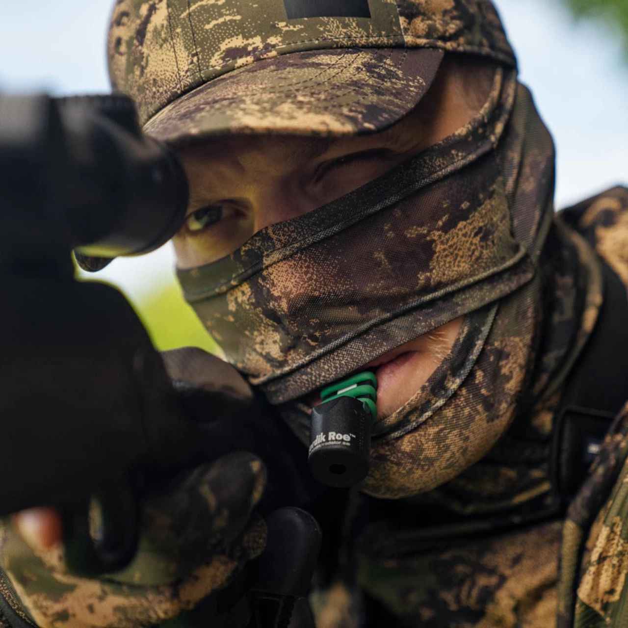 Harkila Unisex Deer Stalker Camo Mesh Facecover - Image 2