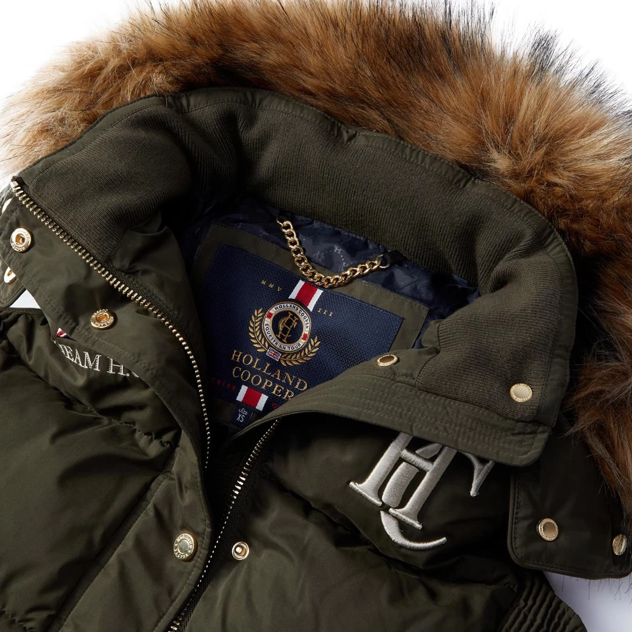 Holland Cooper Womens Team Hooded Gilet - Image 2