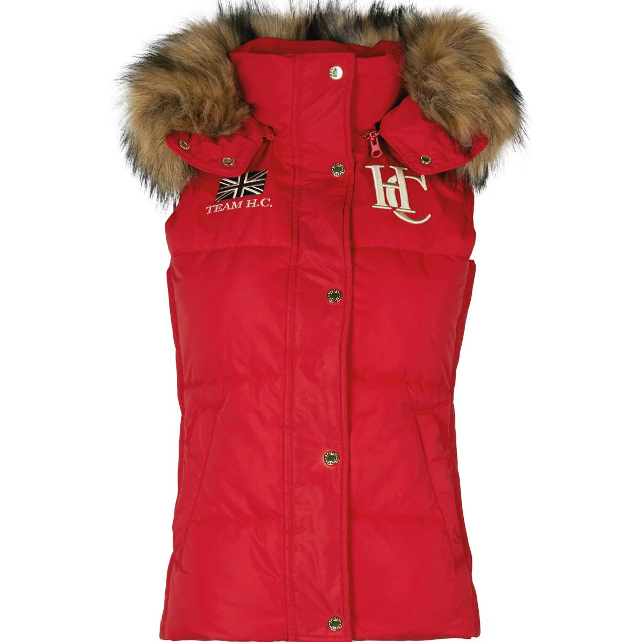 Holland Cooper Womens Team Hooded Gilet - Image 7