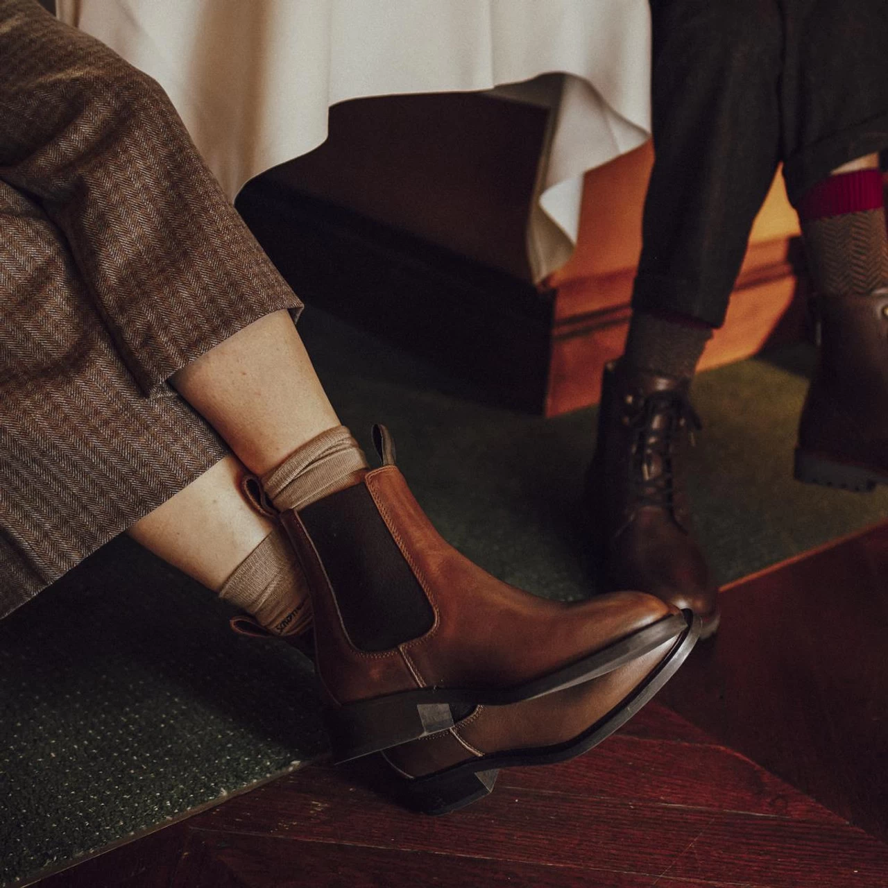 Le Chameau Womens La Chelsea Cuir Boots