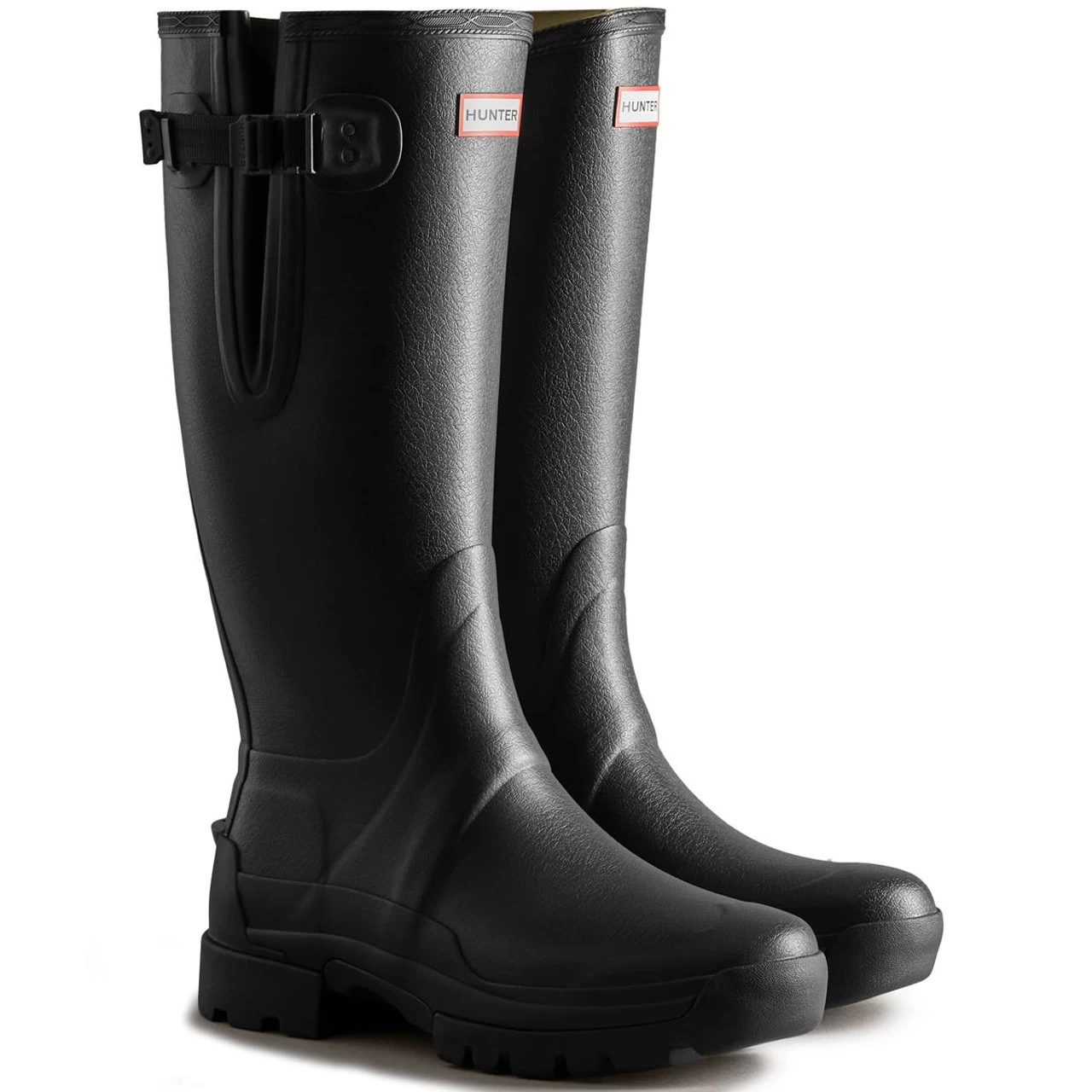 Hunter Mens Balmoral Adjustable Tech Sole Wellington Boots - Image 2